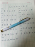 英雄（HERO）钢笔 P302热可擦 三年级正姿小学生练字日常书写墨水笔 青柠绿 F暗尖（赠10支墨囊+润笔器） 实拍图