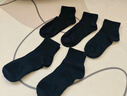 卡拉美拉（Caramella）男士袜子男秋冬100%纯棉10A抗菌防臭耐磨新疆棉休闲品牌男袜中筒 实拍图