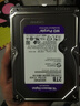 西部数据（WD）2TB 监控级机械硬盘 WD Purple 西数紫盘 SATA 64MB CMR垂直 安防存储 3.5英寸 WD23PURZ 实拍图