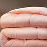 富安娜 舒暖七孔抗菌 纤维被 冬厚被 5.7斤 203*229cm 粉色 实拍图