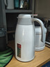 炊大皇 保温壶 2.2L304不锈钢内胆热水瓶家用保温瓶暖水壶【优雅白】 实拍图
