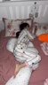多米贝贝（Tomibaby）孕妇枕头护腰侧睡卧枕U型枕多功能托腹抱枕靠枕睡枕两用延长款灰 实拍图