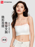 FitonTon无痕内衣女带胸垫吊带细肩带内衣薄内搭抹胸防走光外穿无钢圈背心 实拍图