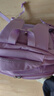 史努比（SNOOPY）小学生书包轻便儿童护脊减负双肩包痛包 一到三年级 紫色小号 实拍图