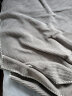 KooWispo 简约纯色华夫格牛奶绒毯子休闲盖毯 沙发汽车办公室休闲小毛毯 亲肤柔软毛毯 华夫绒-米灰 150*200cm(约2.8斤) 晒单实拍图