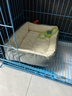 贝尼宠狗窝猫窝宠物窝秋冬加厚保暖网红款耐脏地垫猫咪窝狗床狗垫子睡垫 舒棉绒S 41x31高8cm 适6斤宠物 实拍图