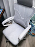 锦汐 电脑椅家用办公椅子靠背人体工学椅学习转椅老板座椅游戏电竞椅 【二代升级款】白框灰网+乳胶 实拍图
