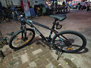 喜德盛（xds）山地自行车黑客350/旭日310 X6铝合金车架21速变速机械碟刹 黑客350 黑银17寸（25款） 实拍图