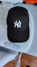 NEW NY MLB ERA帽子男女棒球帽韩版新款遮阳硬顶潮流鸭舌帽防晒百搭休闲时尚刺绣 NY黑 均码 大小可调节52CM-63CM 实拍图