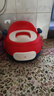 日康（rikang）儿童马桶 宝宝坐便器便盆加高前挡 PU软垫三合一功能 红色X2004-9 实拍图