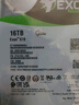 希捷（SEAGATE）企业级硬盘 16TB 256MB 7200RPM CMR垂直 SATA 希捷银河Exos X18系列 服务器硬盘ST16000NM000J 实拍图