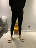 猫人莫代尔秋裤男薄款无痕紧身保暖裤男士打底裤单条修身冬季 黑色 2XL 【建议体重140-160斤】 实拍图