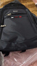 双星大容量双肩包初高中生书包男双肩包男通勤包休闲商务电脑旅行背包 黑色【加固版】红标 实拍图