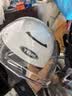 野马（YEMA）3c认证新国标A类365S电动车头盔男女加大码大号大头围夏季四季摩托车安全帽 陶瓷白配透明长镜 实拍图