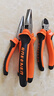 绿林（GREENER）钳子三件家用套装老虎钢丝钳尖嘴钳斜口斜嘴钳省力夹持电工工具 实拍图