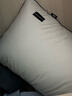 海澜之家（HLA）全棉枕头五星级酒店可水洗白色立体高枕48*74cm一只（内充950g） 实拍图