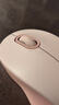 罗技（Logitech）优选系列M550（M650同款造型）无线蓝牙鼠标 商务家用办公轻音 便携笔记本台式机电脑鼠标 粉色 实拍图