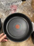特福（Tefal）锅具套装百变锅铸铝红心可拆卸煎炒锅有钛不粘锅六件套黑美人【带硅胶铲】 实拍图