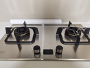 林内（Rinnai）燃气灶家用嵌入式天燃气灶【家电国家补贴20%】台嵌两用5.2kW双眼猛火定时灶具 不锈钢2E08MTX 实拍图