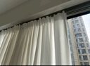 未来式幻影纱窗帘竖百叶窗纱帘透光不透人梦幻阳台防晒遮光2025新款客厅 幻影纱-霜白色【透光不透人】(当天发货) 帘宽1.5m*高1.5m挂钩款1片 实拍图