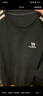 骆驼（CAMEL）圆领套头卫衣女百搭休闲宽松运动上衣 C25CAYL6041 幻影黑 XL 实拍图