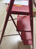 京东京造梯子家用四步折叠梯子乔迁红色室内多功能爬梯加厚伸缩人字梯 实拍图