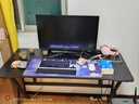 锦汐 电脑桌台式家用电竞桌椅套装办公桌简约书桌游戏桌书房写字桌子 140*60 单桌【炭纤维纹路桌面】 实拍图