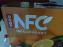 农夫山泉100%纯果汁NFC橙汁300ml*10瓶整箱鲜果冷压榨饮料礼盒热门商品 实拍图