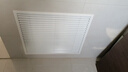 九锤暖气片罩百叶窗铝合金 地暖分水器遮挡罩家用出风口装饰百叶格栅 默认白色 实拍图