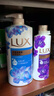 力士（LUX）沐浴露套装 闪亮冰爽沐浴乳1000g 送幽莲350g 香味持久 实拍图