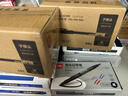 得力（deli）60支办公中性笔签字笔水笔 0.5mm子弹头黑色33109 办公用品 实拍图