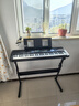 雅马哈（YAMAHA）PSR-E383 儿童成年娱乐学习专业演奏教学力度键电子琴61键 实拍图