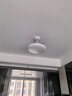 欧普（OPPLE）风扇灯吊扇灯24瓦LED照明低噪音餐厅卧室吊灯灯具包安装 冰风白 实拍图