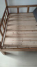 森喜鹿橡胶木全实木上下铺双层床高低床实木男孩女孩儿童床两层子母床 爬梯款+5CM椰棕床垫*2 【升级加厚橡木】 1500mm*2000mm 实拍图