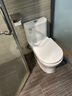 东鹏（DONGPENG） 马桶家用坐便器虹吸节水隔臭低噪大冲力抽水连体陶瓷座便器 【一级水效】加宽座圈305坑距-W6021B 实拍图