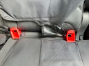 VOXCAE安全座椅isofix连接带硬接口支架卡扣安全座椅导向引导槽配件加装 导向槽红色一对 实拍图