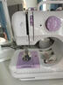 友立佳电动缝纫机705包边可锁边订扣眼家用迷你12种线迹锁边机改裤脚器 705电动缝纫机【标配版】+原装机针一包+拓展台 【通用压脚】赠大礼包+视频教程 实拍图