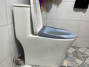 九牧（JOMOO）11396-2-1/41KB-1抗菌一级水效坐便器虹吸式节水连体马桶400坑距 实拍图