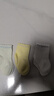 全棉时代儿童袜子7A抗菌婴幼儿宝宝纯棉中筒袜 黄白绿 10-12cm 实拍图