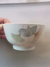 高颜值家用银杏时光米饭碗大面碗陶瓷餐具家用新骨瓷陶瓷碗 银杏时光 5英寸10个碗 实拍图