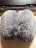 士丹熊保暖耳罩 冬季可爱保暖耳罩女男仿兔狐毛毛绒耳包耳暖耳套护耳耳捂子 灰色 实拍图