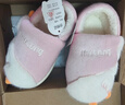 牧童儿童棉拖鞋女冬季加绒卡通小鸭子室内鞋男宝宝保暖棉鞋 甜粉鸭150 实拍图