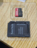 闪迪（SanDisk）128GB TF(MicroSD)内存卡 4K极速金卡A2 V30 U3行车记录仪 运动相机无人机 监控存储卡 读190MB/s 实拍图