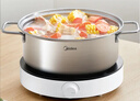 美的（Midea）电磁炉圆形无名火厨房家用多功能大功率 爆炒火锅炒菜蒸煮烧水 旋钮操控 国家补贴C22-RX22H0107 实拍图