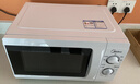 美的（Midea）快捷微波炉 家用小型 360°转盘加热 旋钮操控 易洁内胆（M1-L213B） 实拍图