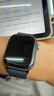 Apple/苹果 Watch S11 智能手表GPS款42毫米深空灰色铝金属表壳黑色运动型表带S/M MEUG4CH/B 实拍图