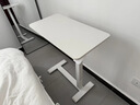 宜家（IKEA）BOLLSIDAN波席当移动床边桌升降桌简易电脑桌书桌 笔记本支架白色 实拍图