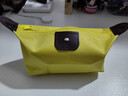 骑行便携收纳包化妆包旅行用品水饺包婴儿推车收纳袋大容量防水 黄色一个装 实拍图