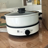 美的（Midea）电火锅 火锅专用锅3-4人 电锅一体家用多功能锅 一锅多用宿舍电煮锅 电热锅分体可拆 4L 【底座可当电磁盘】26easy501 实拍图