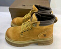 骆驼（CAMEL）【山丘】经典大黄靴反绒马丁靴户外工装靴 L23W076065 土黄 36 实拍图